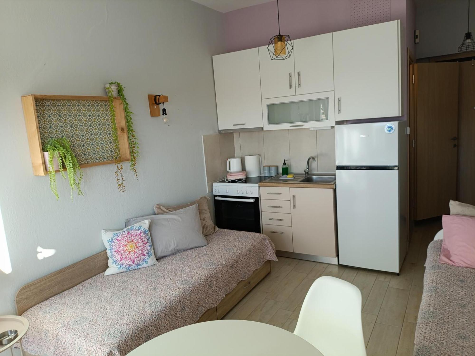 Sweet Apartment In Dráma Buitenkant foto